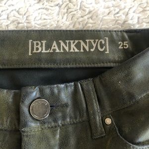 Blank rare olive green with sheen sexy ankle